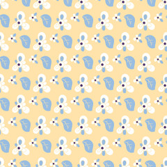 Seamless Floral Pattern for Patchwork