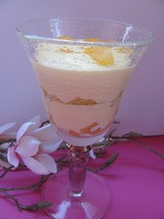 Dessert mit Mandarinen