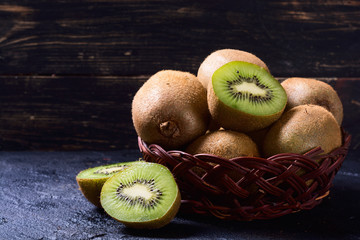 Still life with kiwi