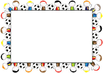 Colored frame for children