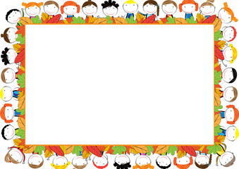 Colored frame for children