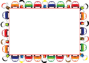 Colored frame for children