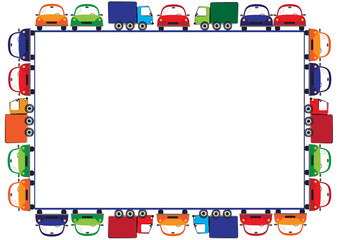 Colored frame for children © justaa