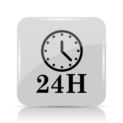 24H clock icon