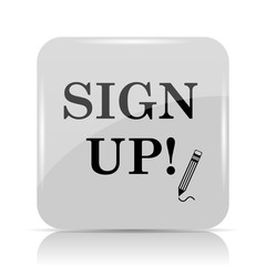 Sign up icon