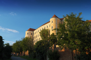 Fototapeta na wymiar Mikulov castle in summer time