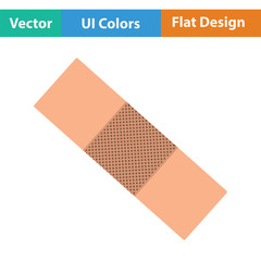 Medical plaster icon