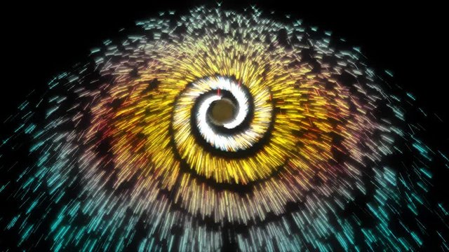 Fireworks pinwheel Catherine wheel celebration display 4th July 5th November 4K

