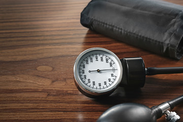Tonometer, closeup