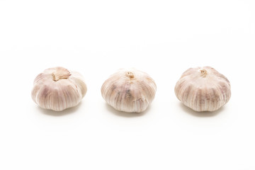 Obraz premium garlic on white background