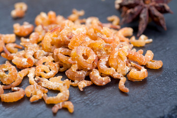 Chinese ingredients, dried shrimp