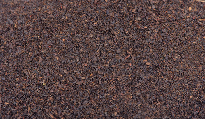 Small heap of Ceylonb lack tea