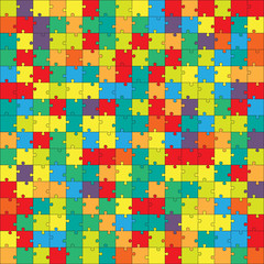 vector puzzle for kid