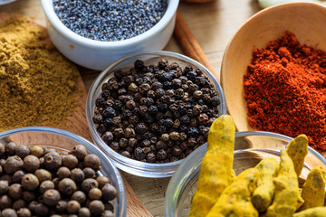Black pepper and other spices