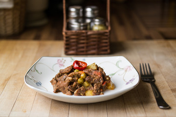 Tas Kebabi / Turkish Meat Food.