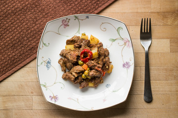 Tas Kebabi / Turkish Meat Food.