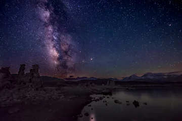 Foto auf Acrylglas Mono Lake at Night Milky Way California Landscapes © Krzysztof Wiktor