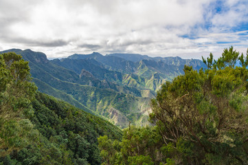 Naklejka premium Anaga mountains view, Tenerife