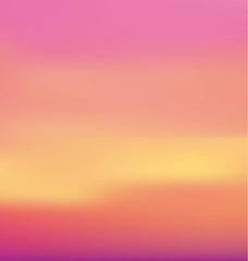 sunrise pastel pink concept background. dawn vector illustration