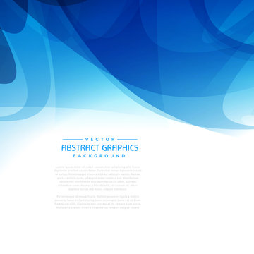 background with abstract blue shapes