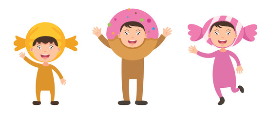 costumes candy kids