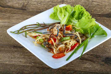 Thai spice crab salad