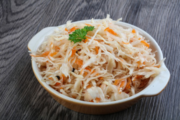 Fermented cabbage