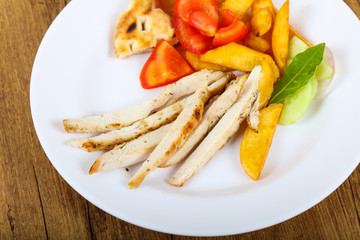 Grilled chicken breast