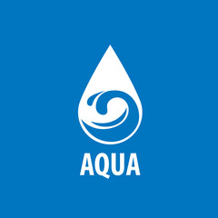 vector logo water