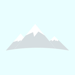 Fototapeta na wymiar Mountain logo icon