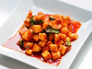 korean traditional food Kimchi