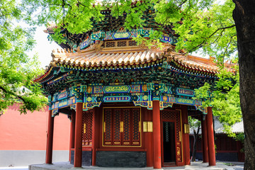Fototapeta premium Lama temple, Beijing, China