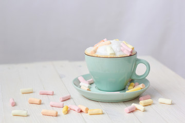coffee with marshmallows