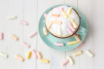 coffee with marshmallows