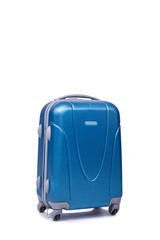 Suitcase isolated on the white background