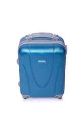 Suitcase isolated on the white background