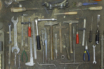 Tools in the garage