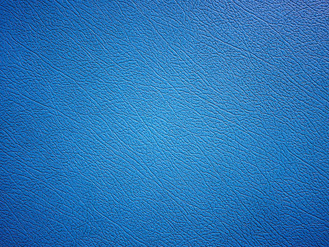 Blue Leather Texture Background