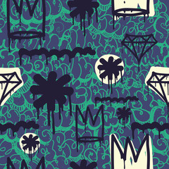 Vector seamless pattern