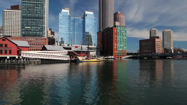 Boston Tea Party Museum, which is a floating history museum with live reenactments, multimedia exhibits and tearoom.