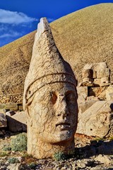West Terrace at Mount Nemrut: Head of Apollo/Mithra/Helios/Hermes
