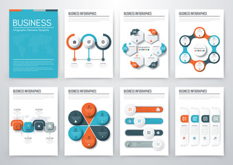 Modern infographic vector concept