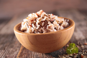 bowl with rice