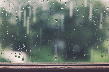 Rainy window - 116611396