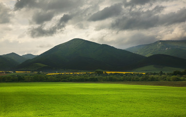 Landscape near Poprad. Slovakia