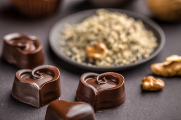 Chocolate hearts