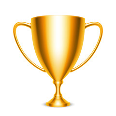 Golden Trophy Cup Icon