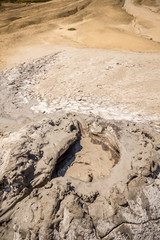Bubbling mud hole