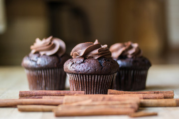 Chocolate cupcake