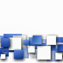  Blue and White Abstract hi-tech geometric background design 